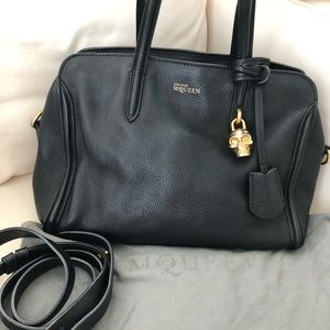 McQueen padlock bag authentic